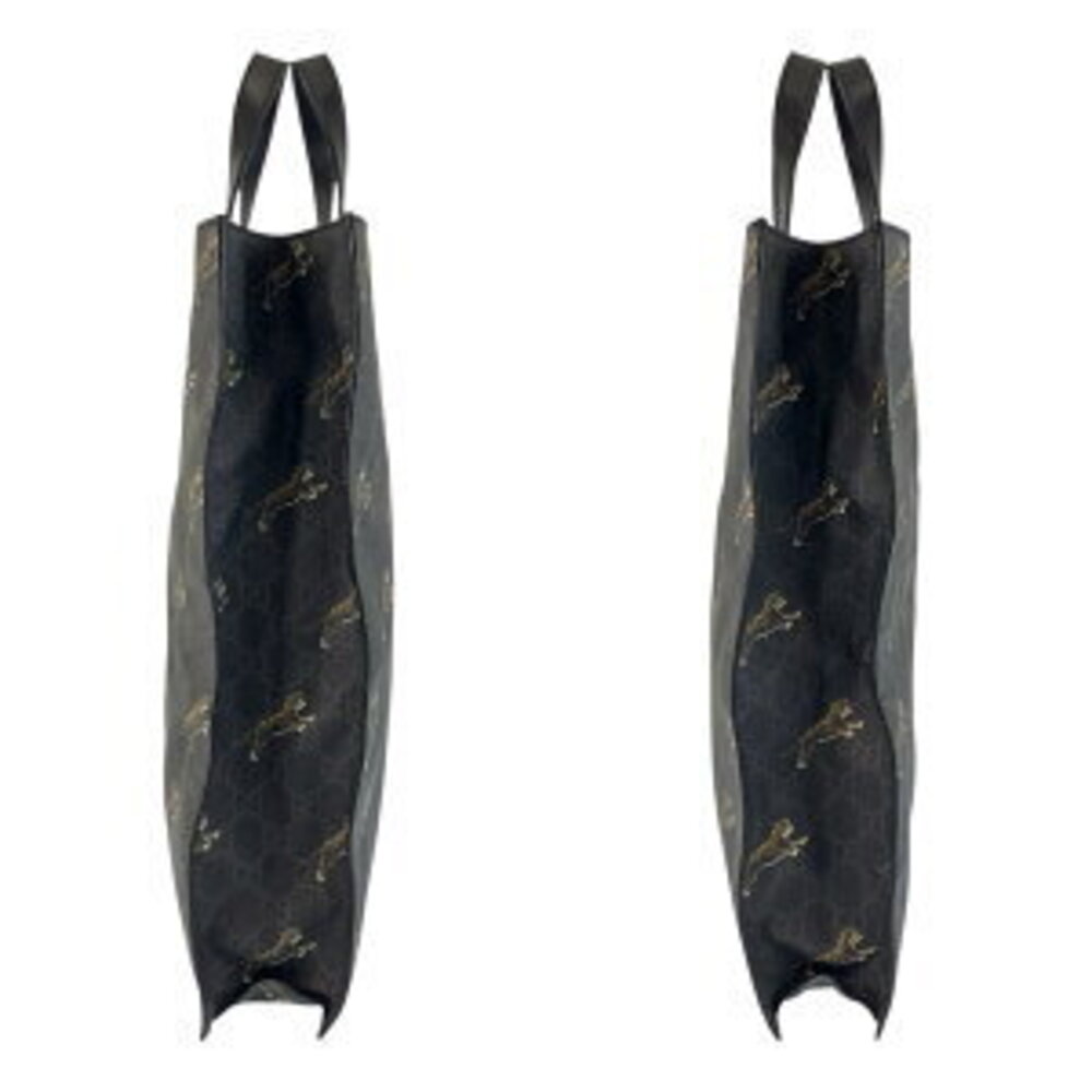 Gucci GG bag Sherry black leather Tiger shoulder Line tote Supreme - Picture 6 of 10